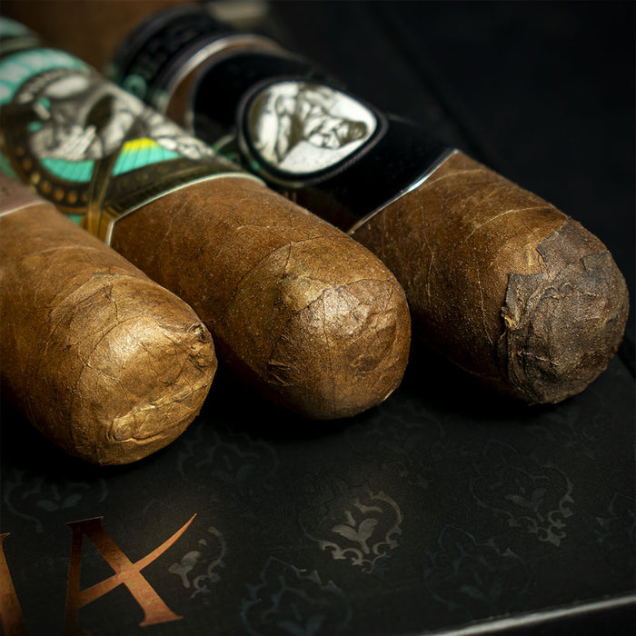 Gurkha Limited Edition Dominican Toro Sampler - 6 Cigars + Cutter