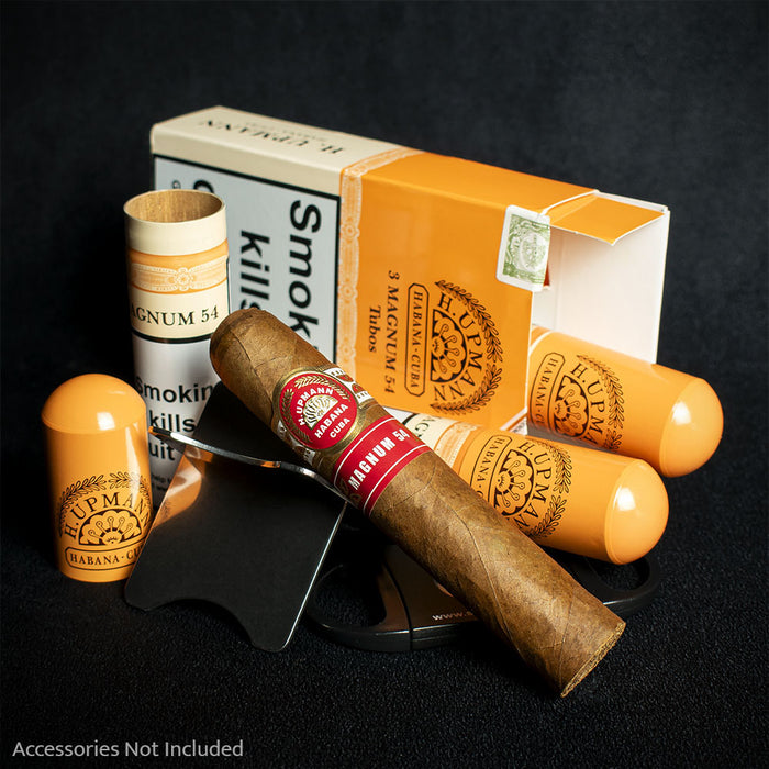 3 Pack  -  H. Upmann Magnum 54 Tubos Cuban Cigars