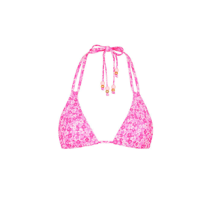 Halter Bralette Top - Berry Burst