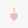 Harper Charm - Enamel Heart (Gold)