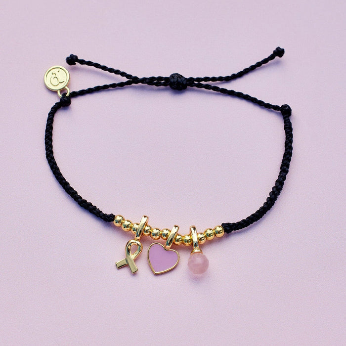 Harper Charm - Enamel Heart (Gold)