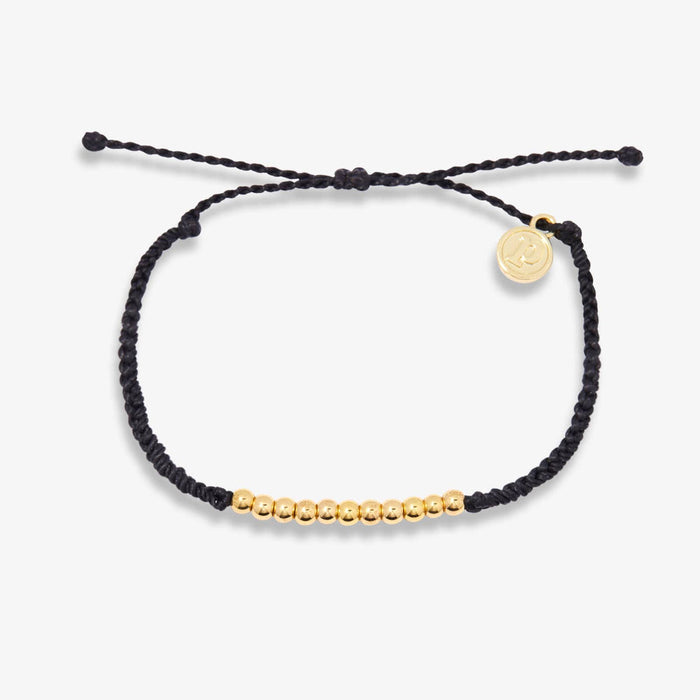 Harper Charm Bracelet - Bead String (Gold)