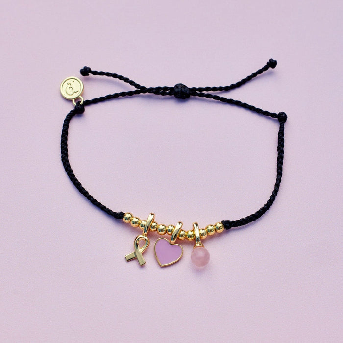Harper Charm Bracelet - Bead String (Gold)