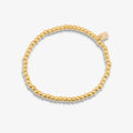 Harper Charm Bracelet - Round Bead (Gold)