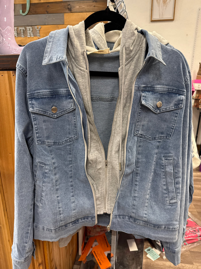 Hooded Denim