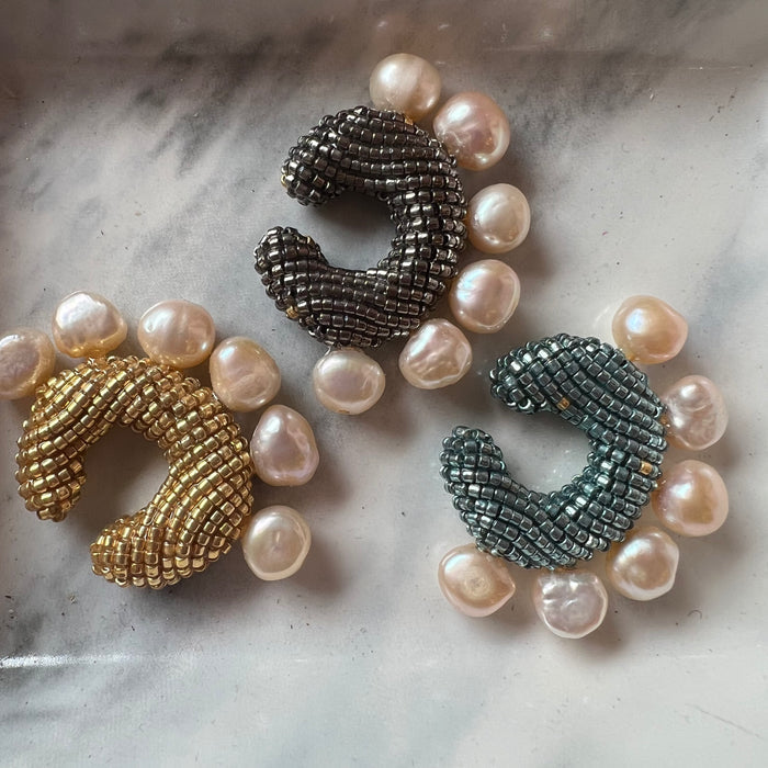 Susana Vega Ora Pearled Earcuff