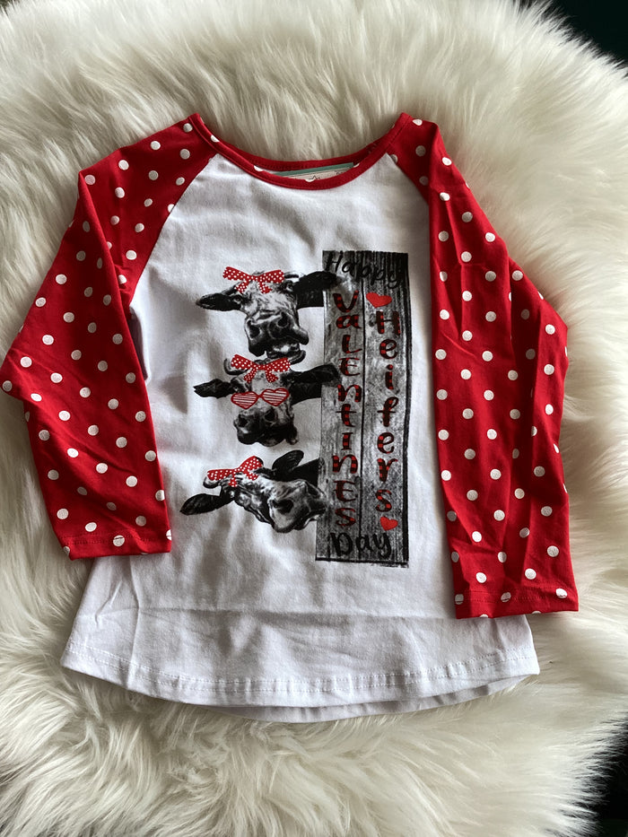 Valentine Heifers Raglan