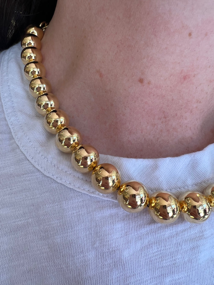 Maisonirem Gold Balls Necklace