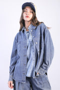 Indigo Shacket