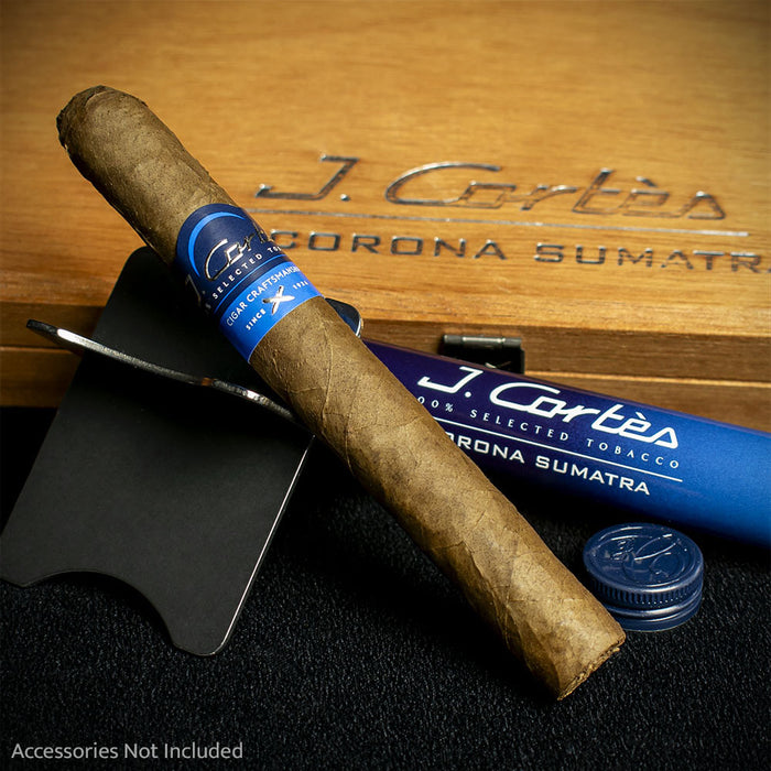 J. Cortes High Class Sumatra Corona Cigars - Box of 10