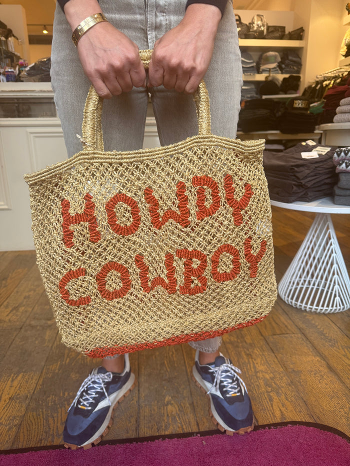 Jacksons "HOWDY COWBOY" Sm Tote