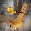 Jean Claude Maple Wood Pipe Stand- 1 pipe