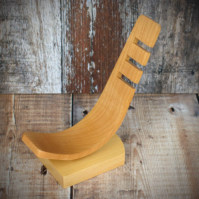 Jean Claude Maple Wood Pipe Stand- 1 pipe