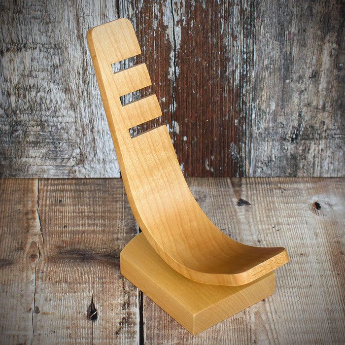 Jean Claude Maple Wood Pipe Stand- 1 pipe