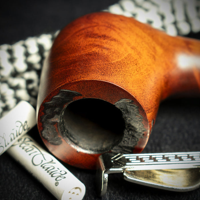 Jean Claude Pipe Smoker's Starter Kit - Straight Rustic Pipe