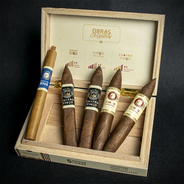 Joya De Nicaragua Obras Maestras Seleccion Especial Cigars Gift Box - Box of 5