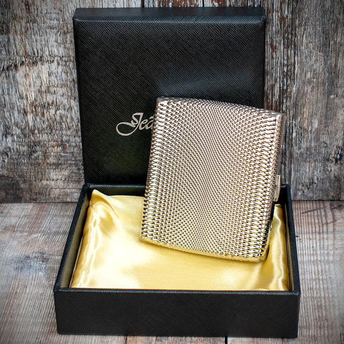 Kingsize Cigarette Case Jean Claude Drop Relief Pattern