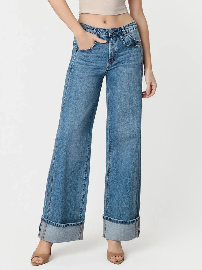 Kris baggy wide jeans