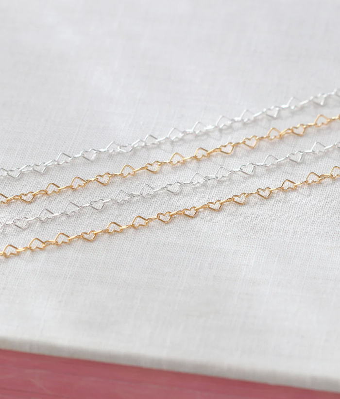 Kris Nations Heart Link Necklace