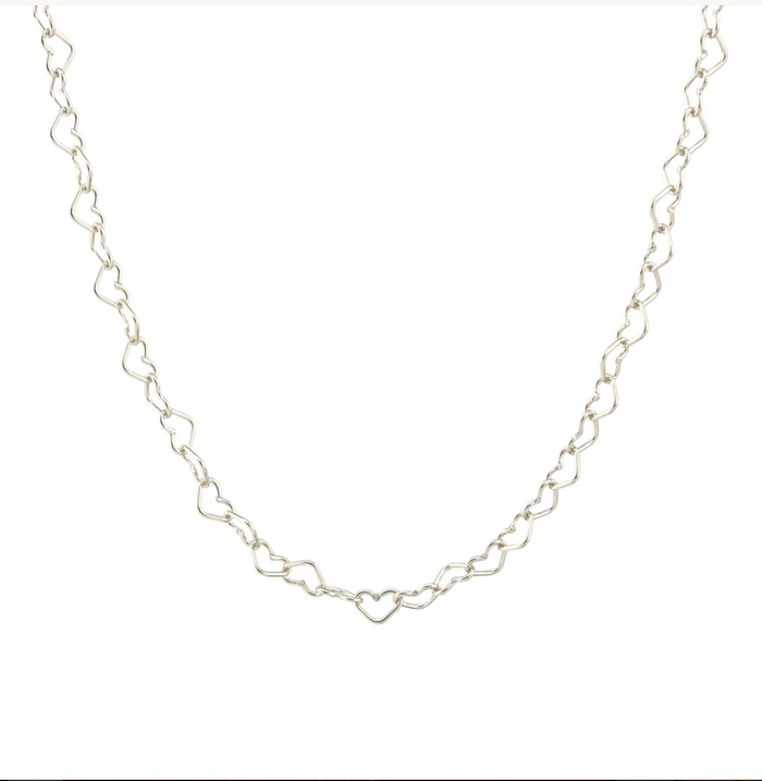 Kris Nations Heart Link Necklace