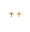 Kris Nations Mushroom Crystal Stud