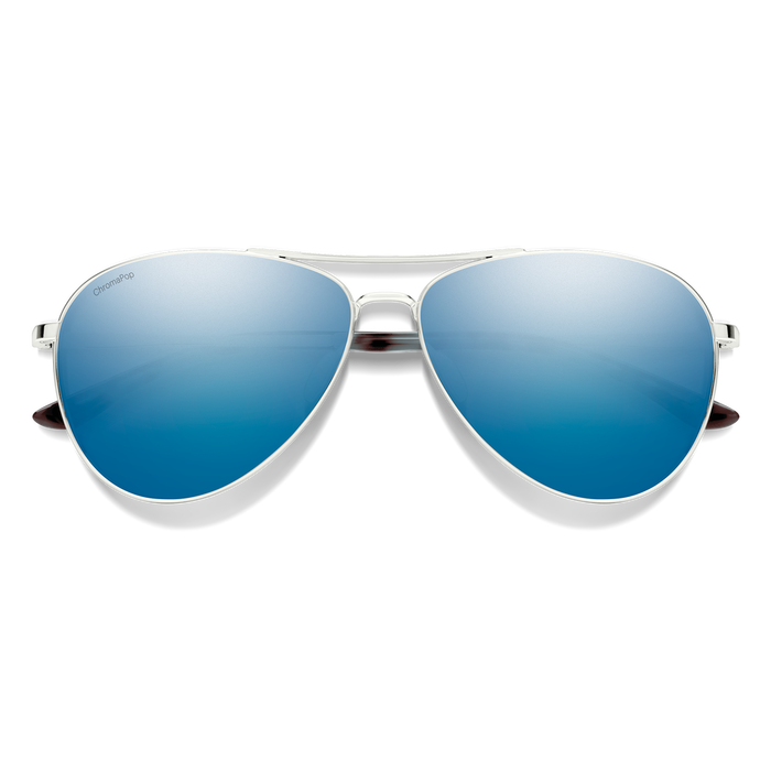 Langley 2 Sunglasses - Silver/ChromaPop Polarized Blue Mirror