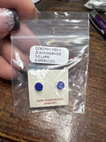 Lapis earring studs