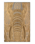 Large Turkish Towel - Thunder the Elephant (Brown)