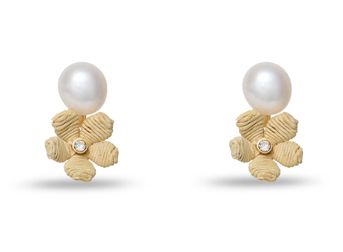 Lele Floral Drop Earring