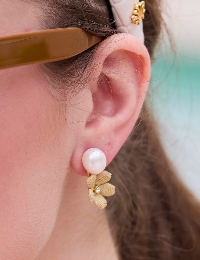 Lele Floral Drop Earring