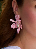 Lele Sm Pearl Lily Earrings