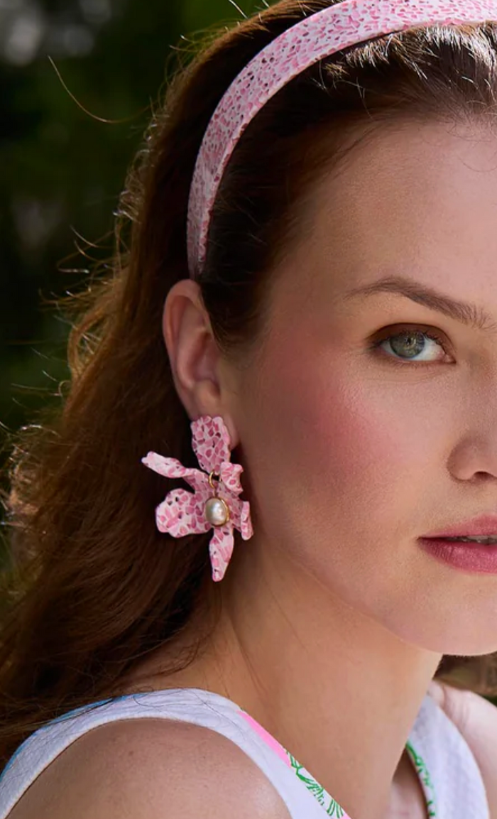Lele Sm Pearl Lily Earrings