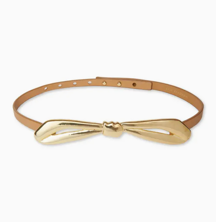 Lele Zaha Blanche Bow Belt