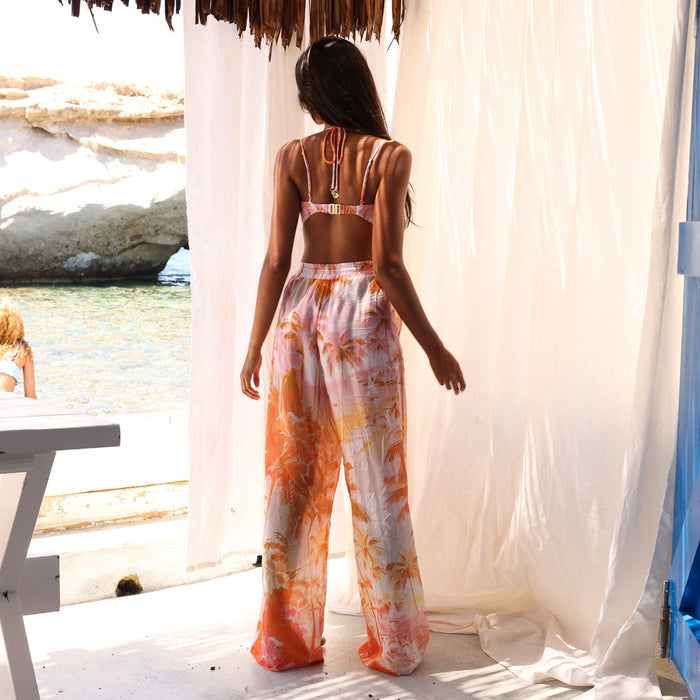 Lightweight Beach Pants - Wild Skies
