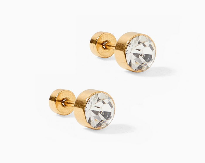 LinnyCo Screwback Stud Earrings- Juliet