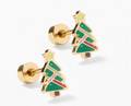 LinnyCo Screwback Stud Earrings- Noelle