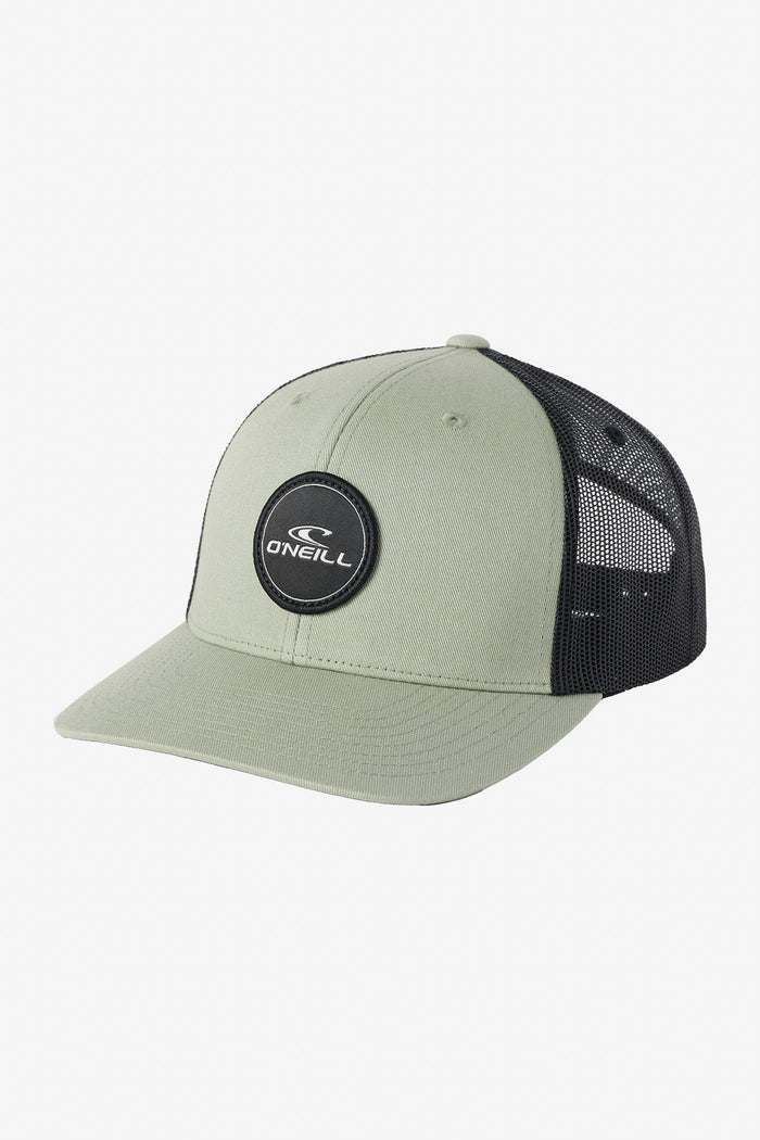 Logo Trucker Hat - Oil Green