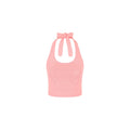 Lola Knit Halter Tank - Pink Sorbet