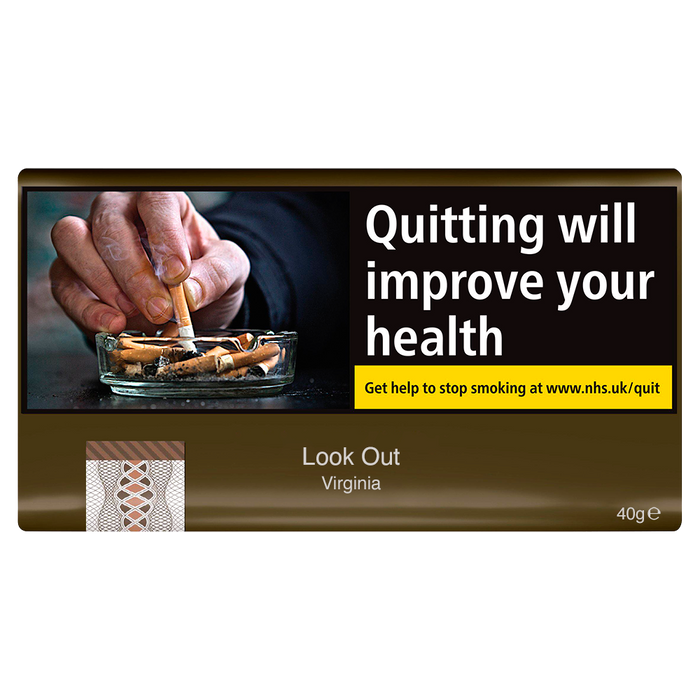 Look Out Virginia Hand Rolling Tobacco - 40g Pouch