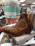 Loyal west tooled booties