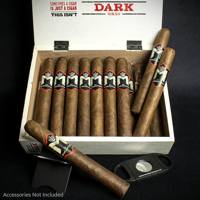 M by Macanudo Dark (Chocolate & Coffee) Toro Cigar - Single