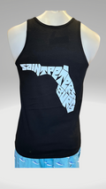 Men's Tank Top - Black - White Saint Petersburg State