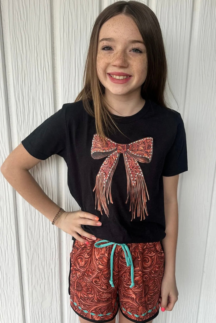 Mini Tooled Beauty Shorts