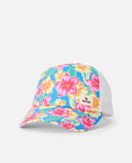 Mixed Yardage Trucker Hat - Blue
