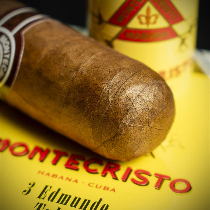 Montecristo Edmundo Tubos Cuban Cigars - 3 Pack