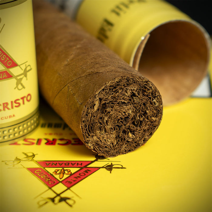 Montecristo Petit Edmundo Tubos Cuban Cigars - 3 Pack