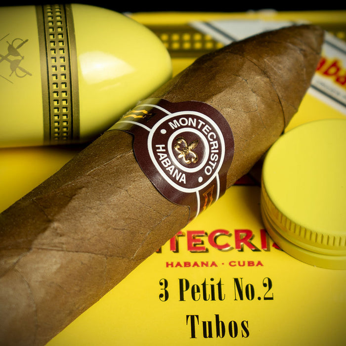 Montecristo Petit No. 2 Tubos Cuban Cigar - Single