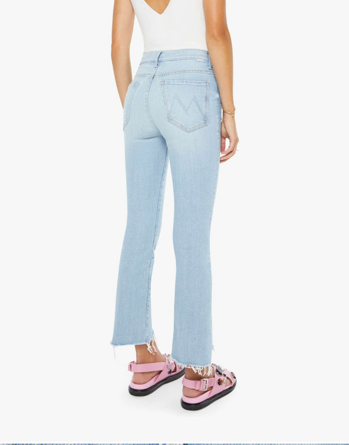 Mother Insider Crop Step Fray