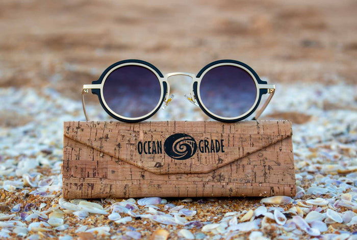 Muse Sunglasses - Black and Gold