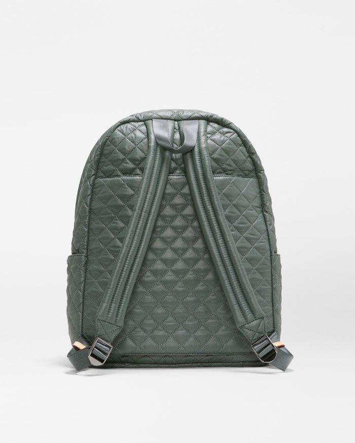 MZ Metro Backpack II in Juniper, side view